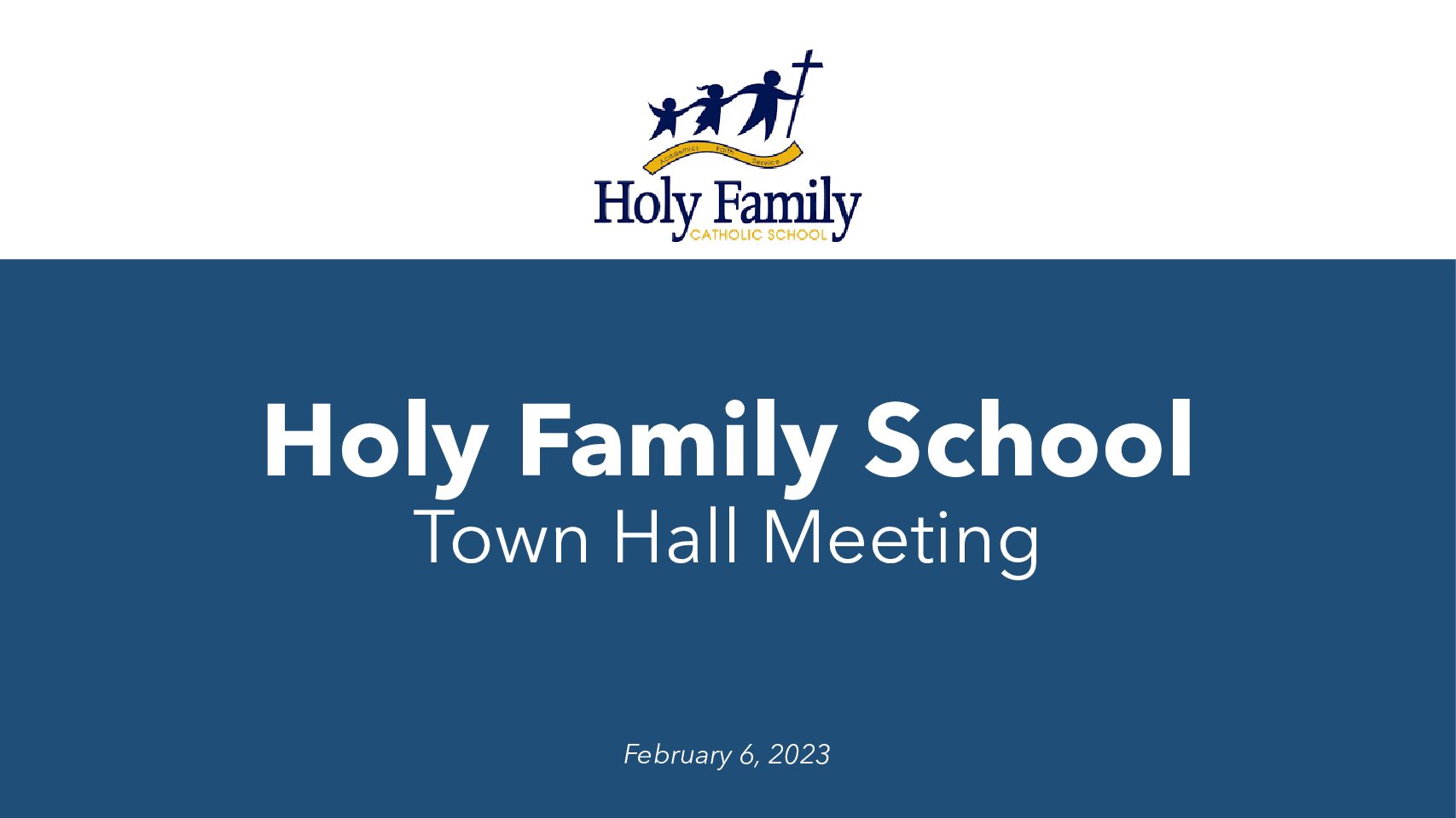 Holy Family School Presentation